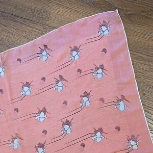 VINTAGE CRAVENETTE ALL SILK SCARF.   #7102